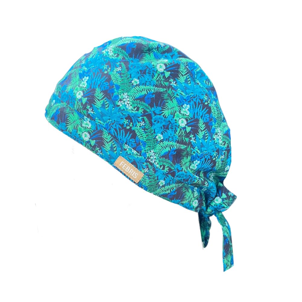 FEBRIS Tropical Jungle !! Spark Scrub Cap NAVY (B091G9XXXY) Amazon Price History, Amazon Price Tracker