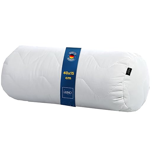 LILENO HOME Nackenrolle 15x40 cm (1er Set)