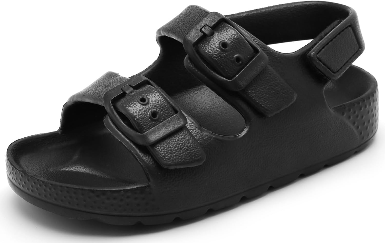 INMINPINToddler Boys Girls Buckle Sandals Comfort Open Toe Sandal with Adjustable Back Strap