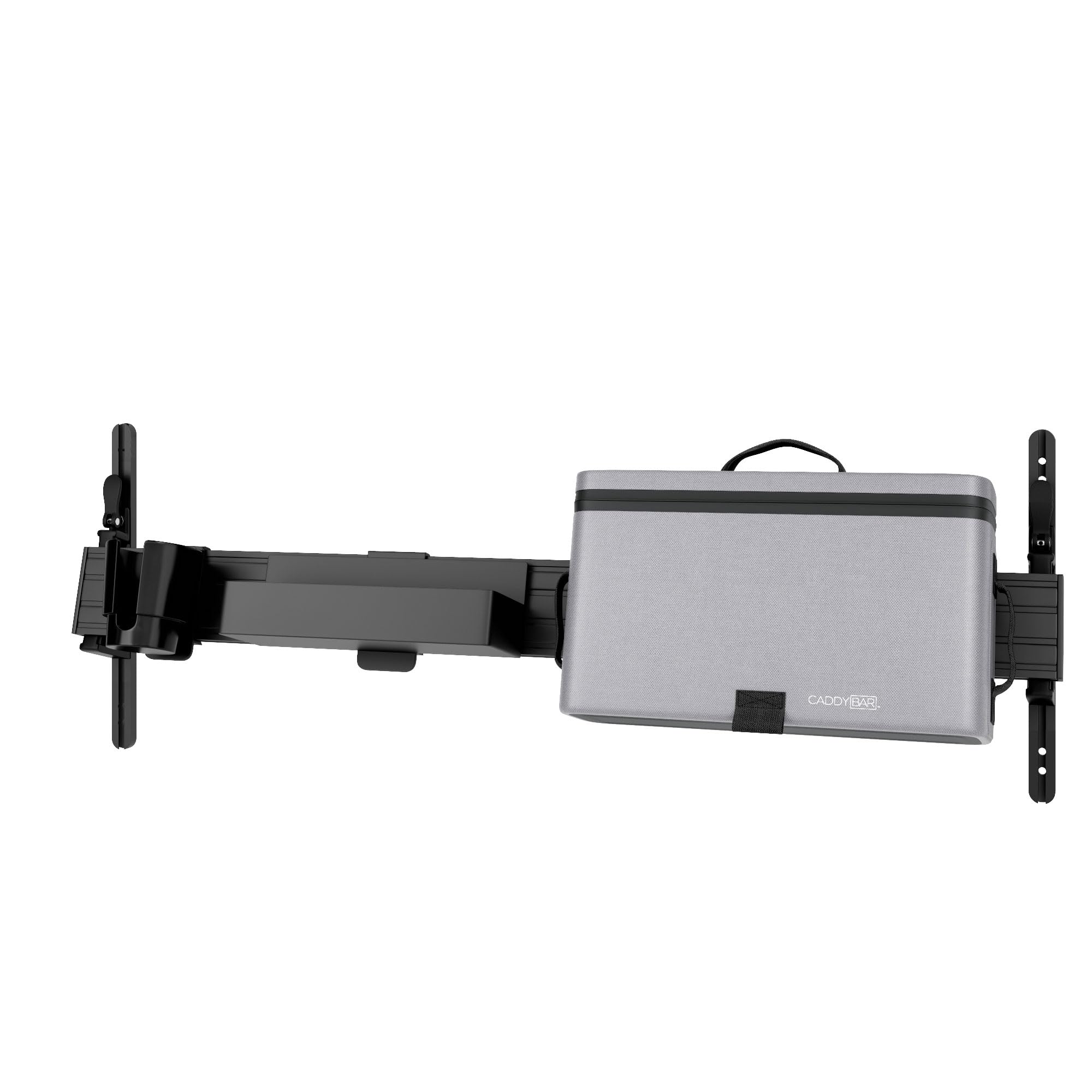 CADDYBAR™ Golf Cart Storage – Universal Golf Cart Accessories for EZGO, Club Car, Yamaha – Stylish & Easy to Install (Tray + Cooler + Cup, 40 Inches)