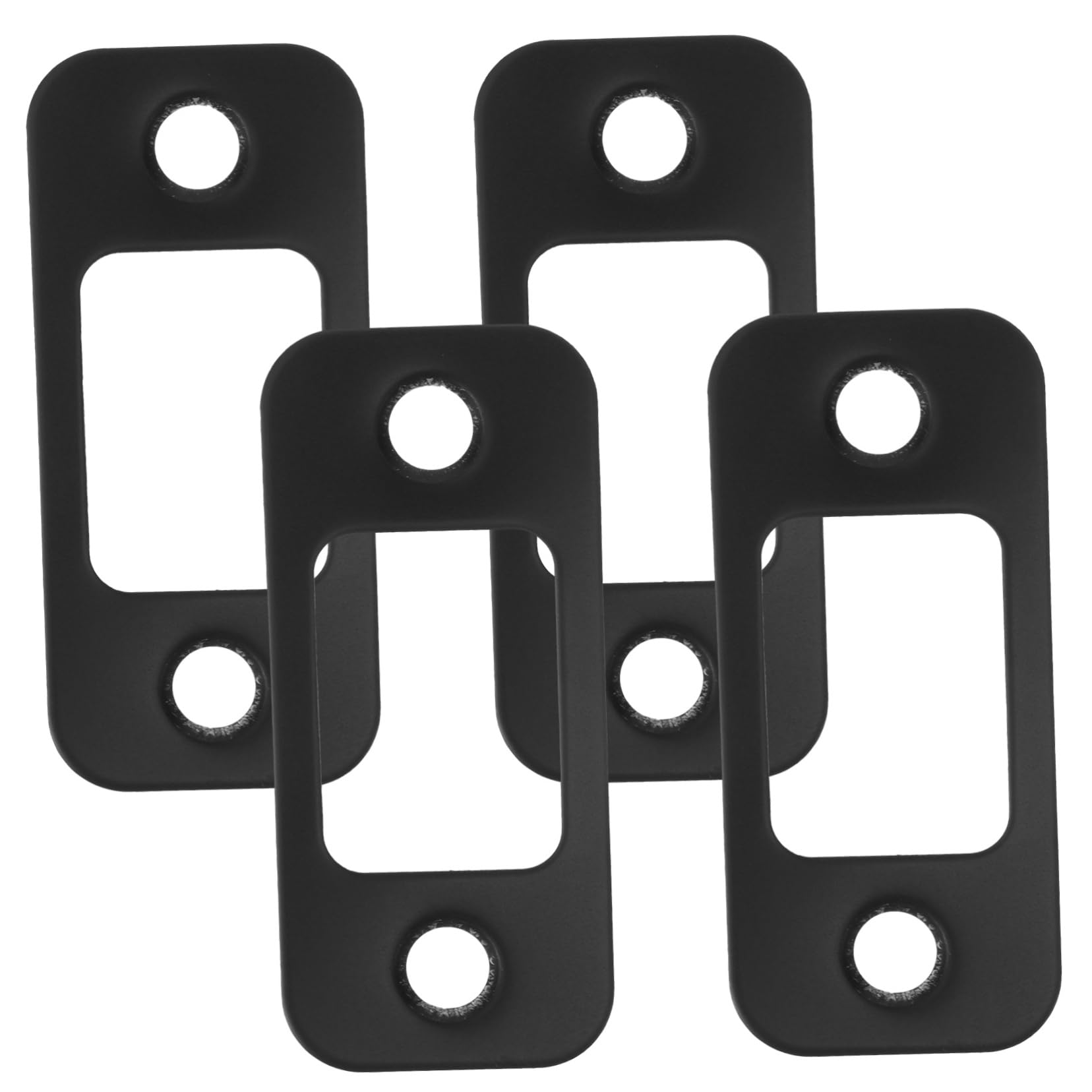 Uonlytech 20pièces Plaques De Gâche De Sécurité Inoxydable Pour Renforcement De Serrure De Porte Entrée