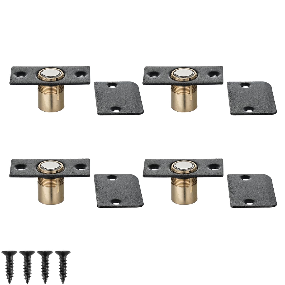 JQK Closet Door Ball Catch Hardware, Stainless Steel Catch Adjustable with Strike Plate, Brushed Satin Finish 2 Pack, HBC100-P2 — Amazon image 19