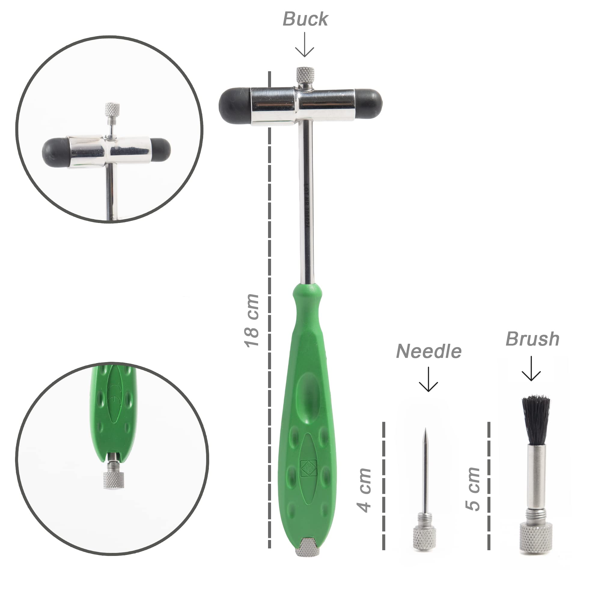GIMA Neurologischer Reflexhammer Buck Classic – S Produktbild-Vorschau 4