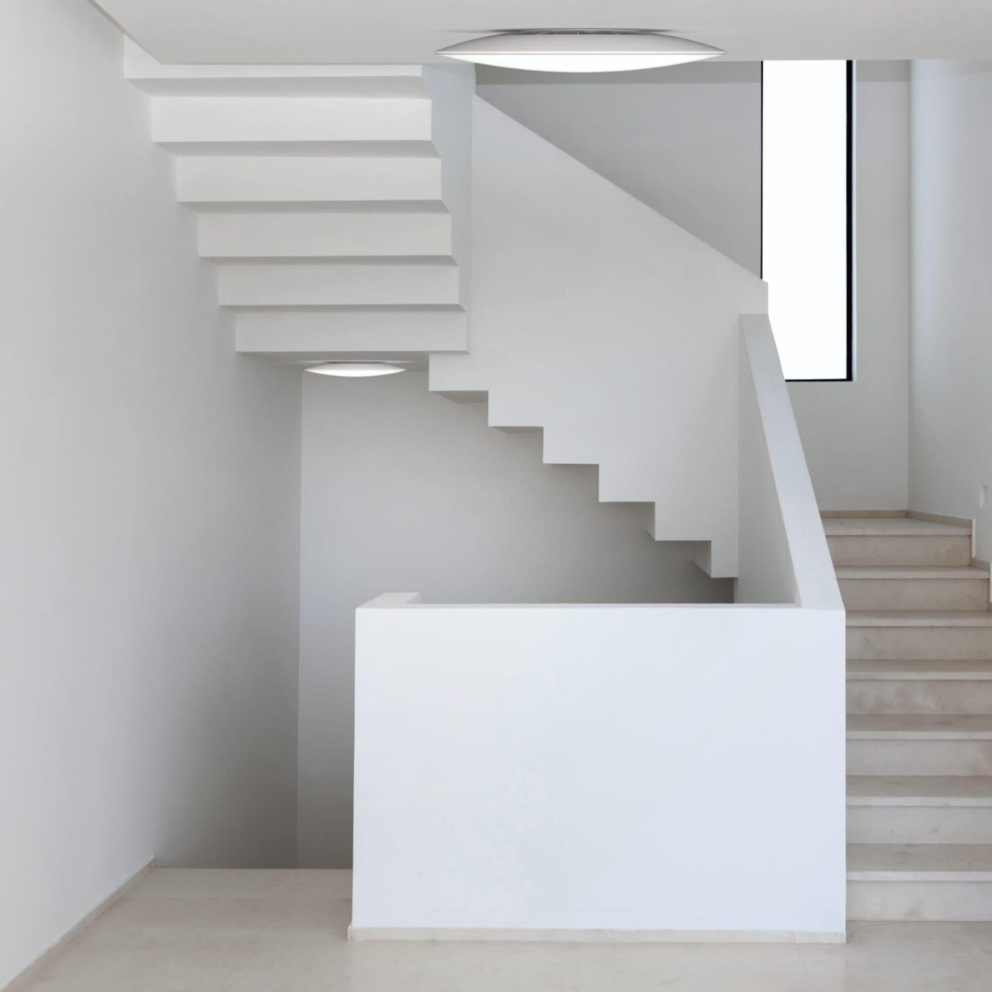 Generico Plafón LED ultrafino de techo diseño moderno redondo blanco para dormitorio, salón, comedor, entrada, pasillo MN-450