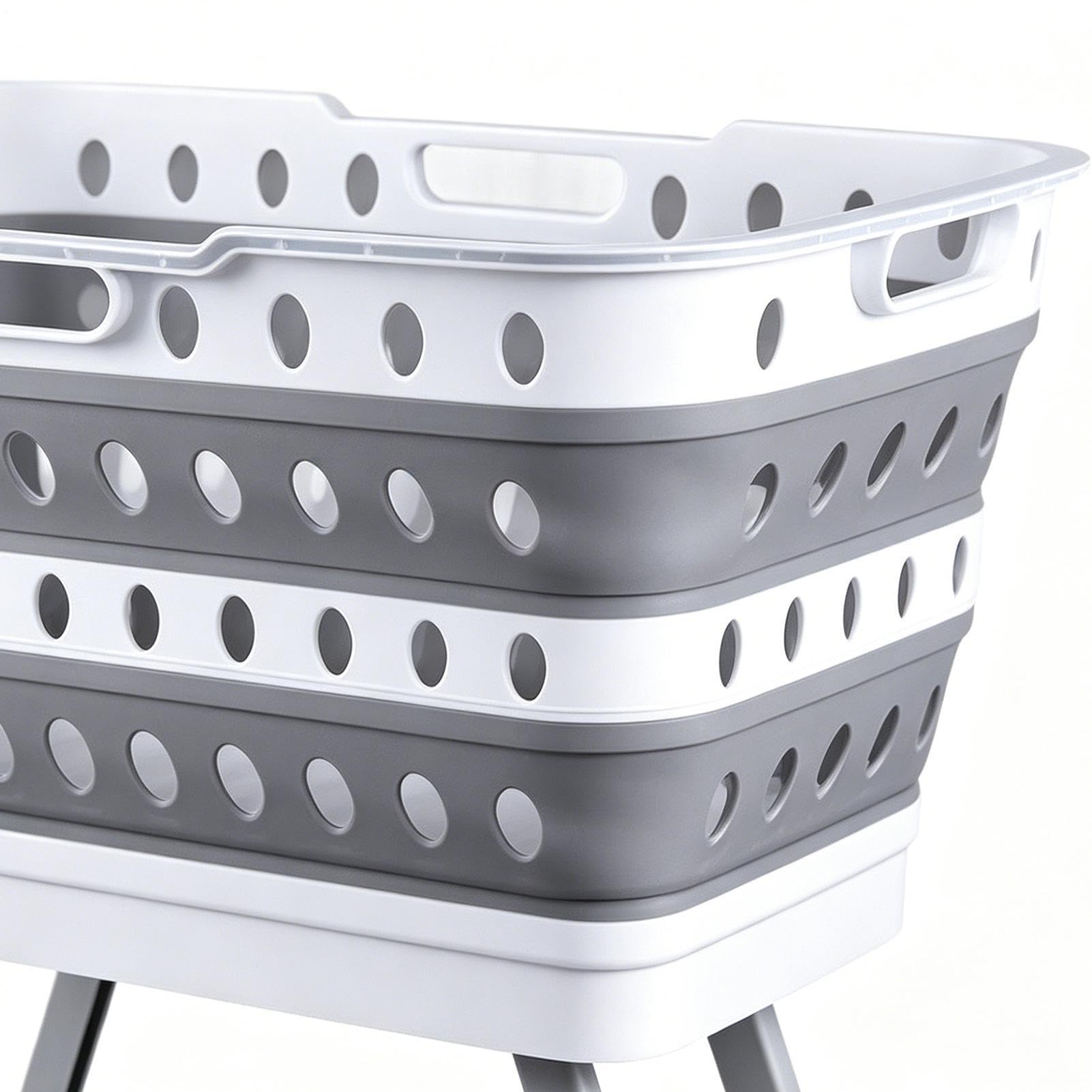 Cestos de Lavandería Organizador y Plegable con Patas
