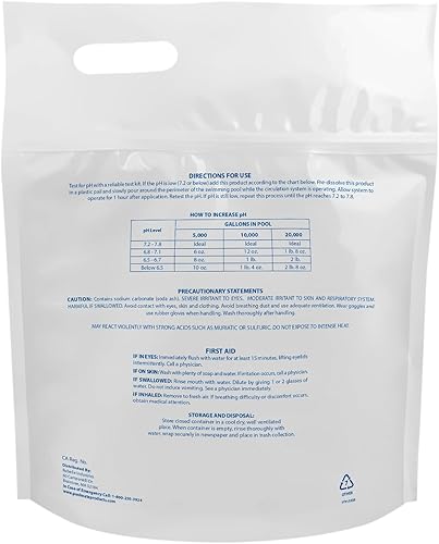 Miniatura 2 de Pool Mate 1-2205B elevador de PH para piscinas, Blanco