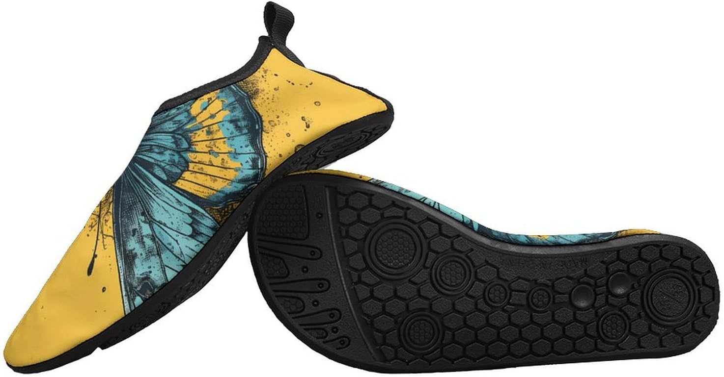 Water Shoes for Women Men Swim Beach Shoes Quick Dry Barefoot Aqua Shoes Animals on Background Sport Shoes Hiking Shoes 11/12men