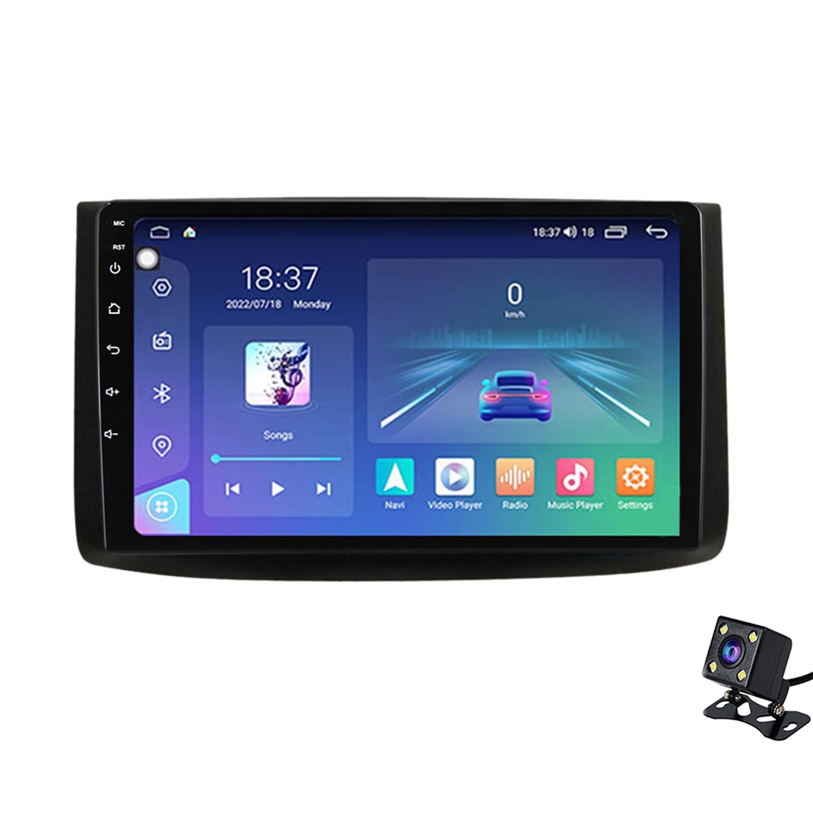 Écran Carplay sans fil 9" pour Chevrolet Epica 2006-2011 avec caméra 1080p