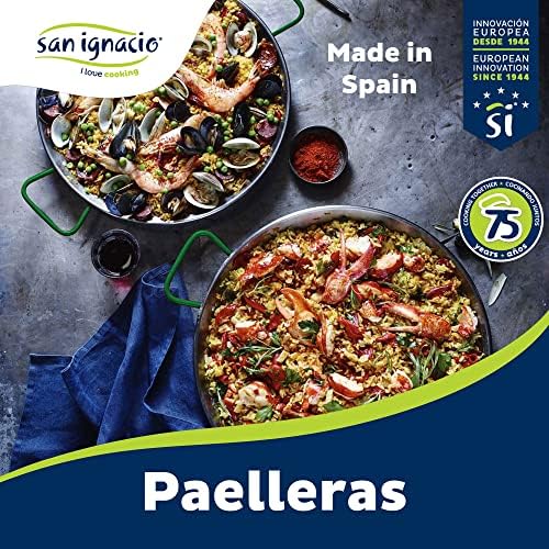 San Ignacio Q3175 Paella Pan Polished Steel 30 cm Anna