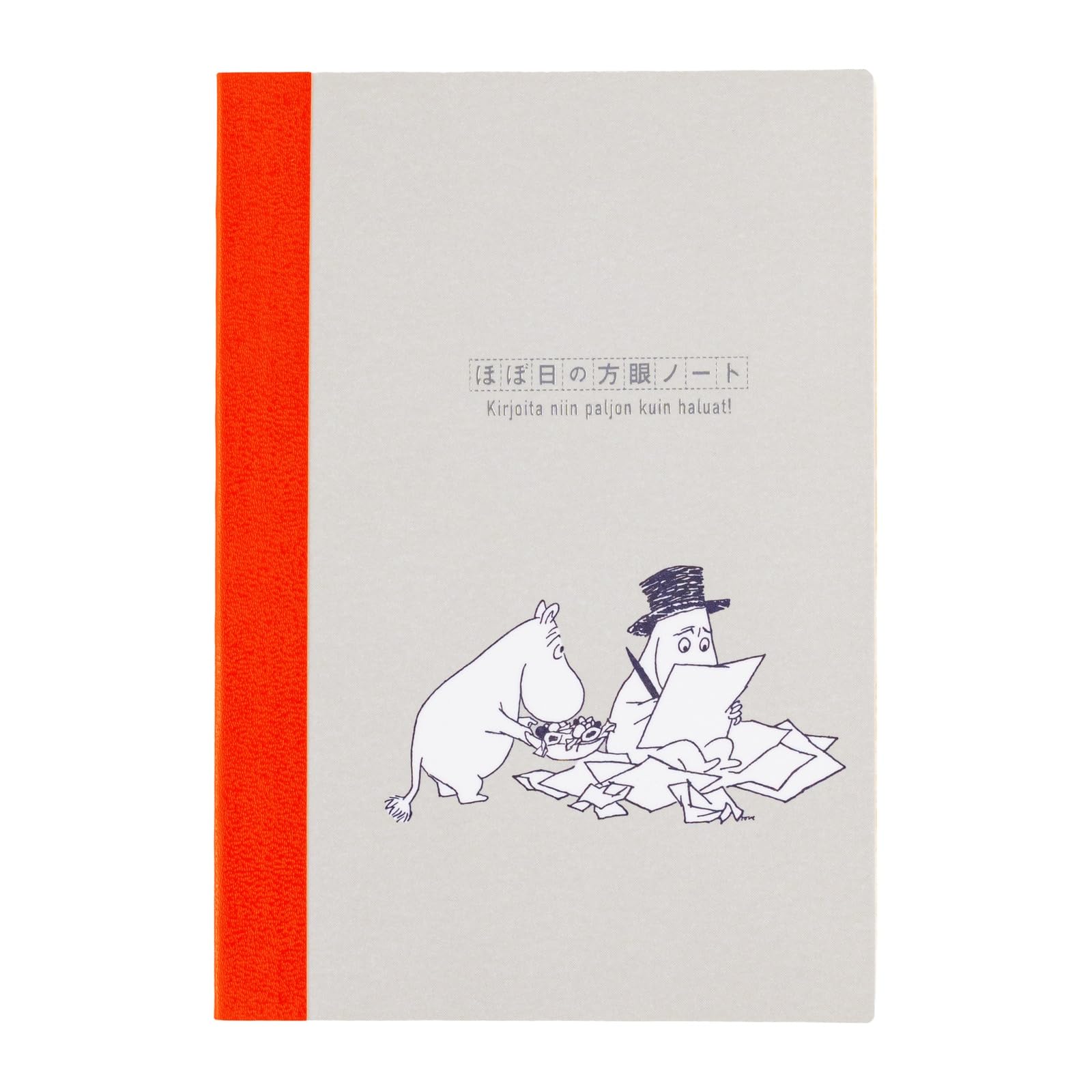 Amazon.co.jp: ほぼ日手帳 ムーミン/ほぼ日の方眼ノート(A6)ムーミン
