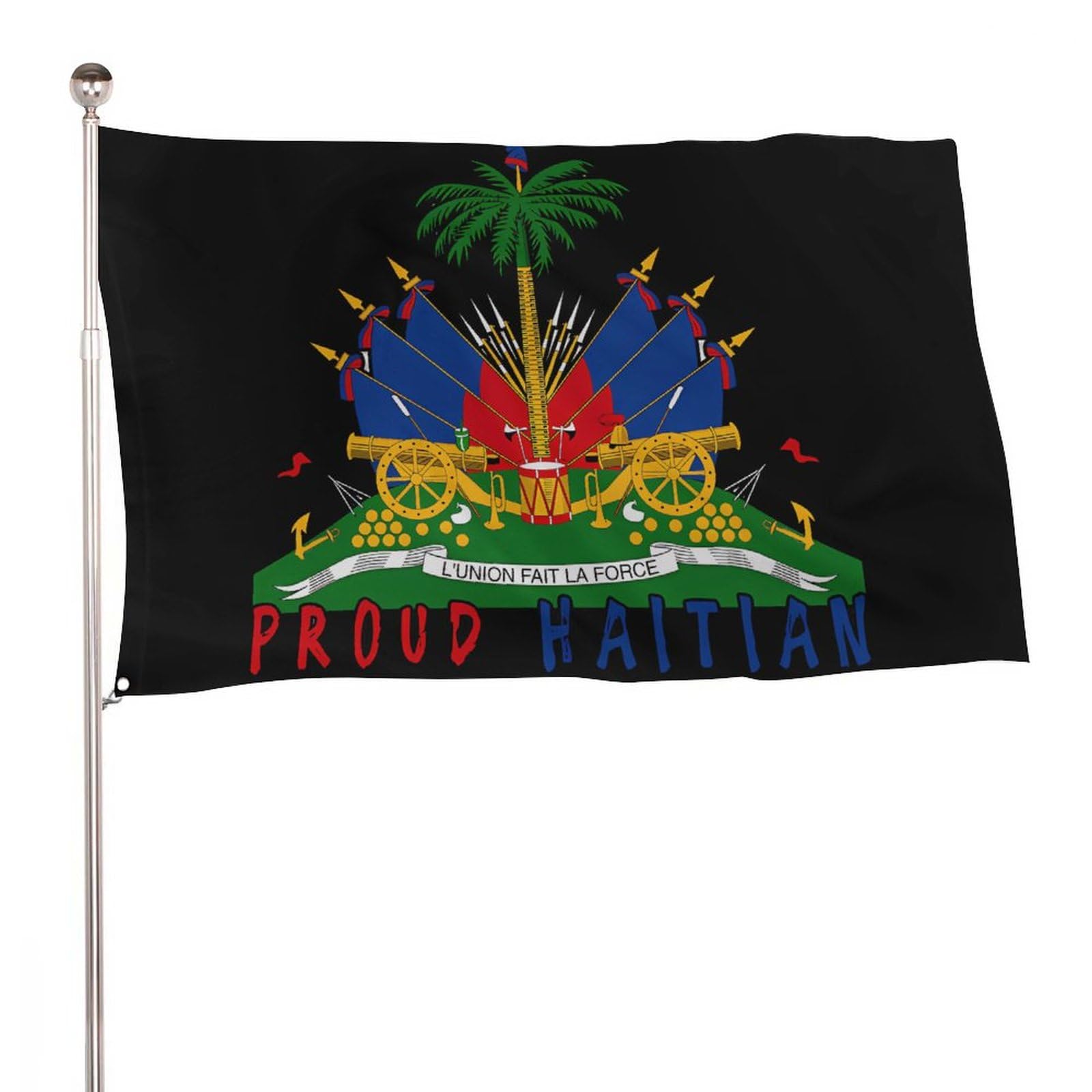 Décoration de fête Haïti extérieure aux finitions soignées et grand format