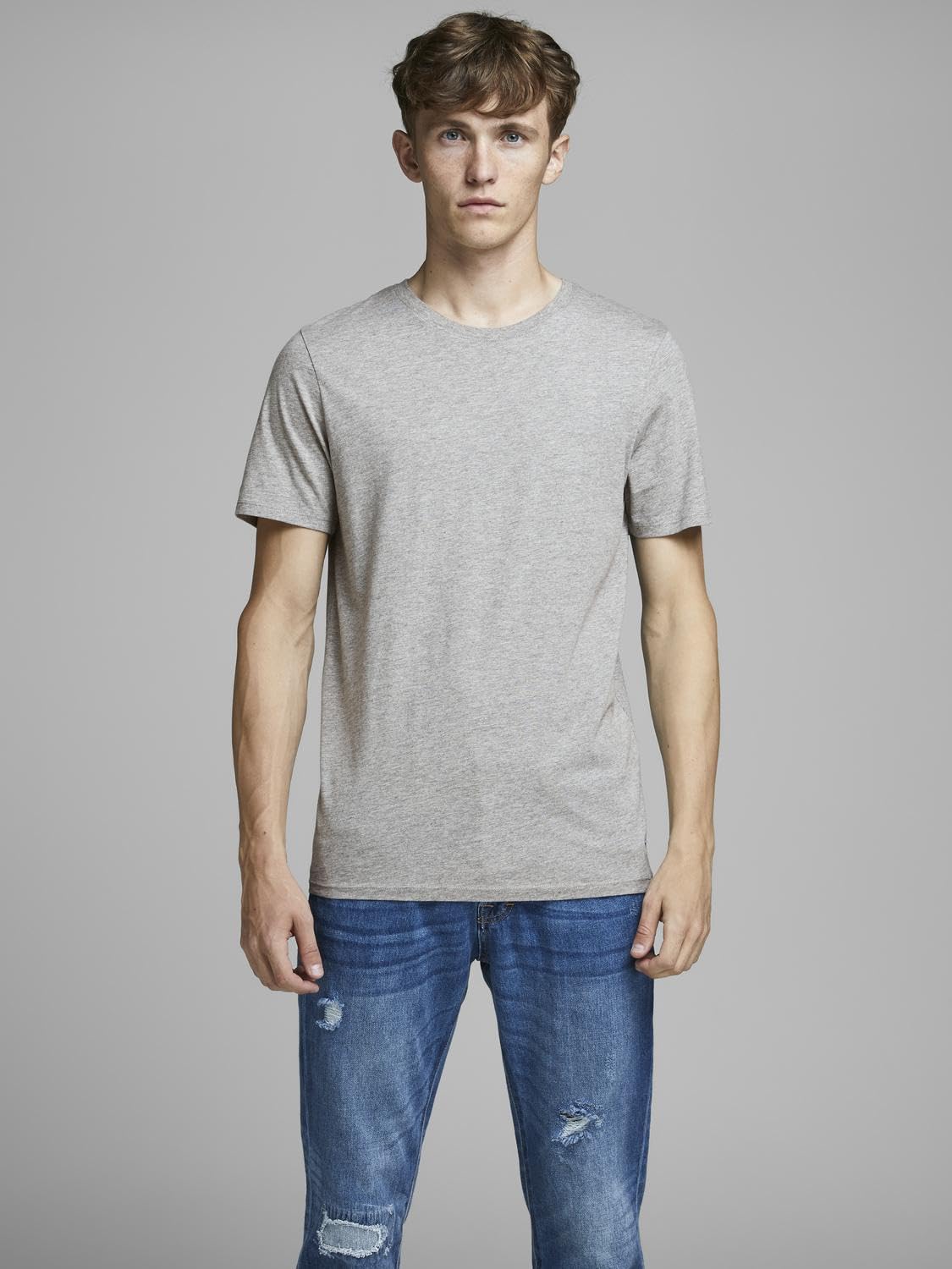 JACK & JONES T-Shirt Plain O-Neck T-Shirt | Camiseta