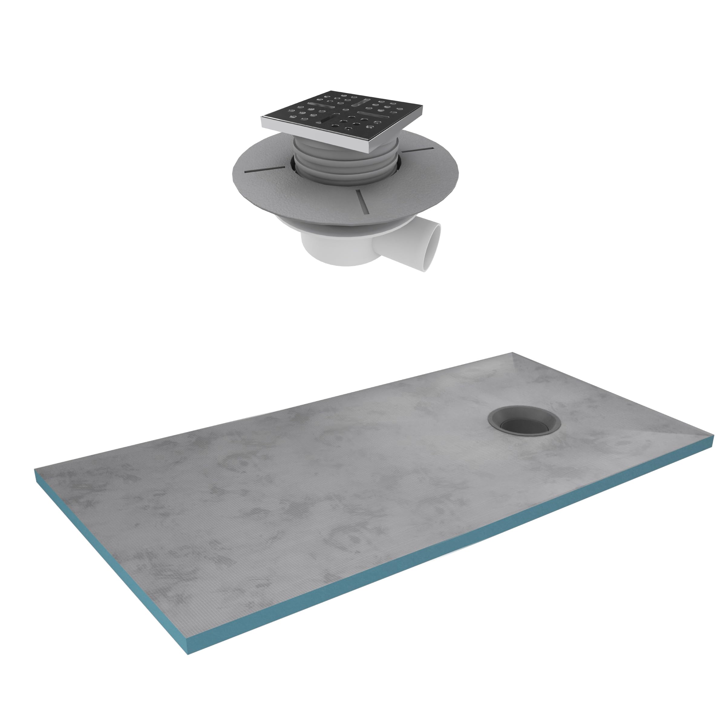 Aurlane PACR007 - Plato de ducha, color gris