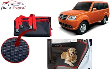 Auto Pearl Make Red Black Car Pet Seat Cover for - Sumo Grand