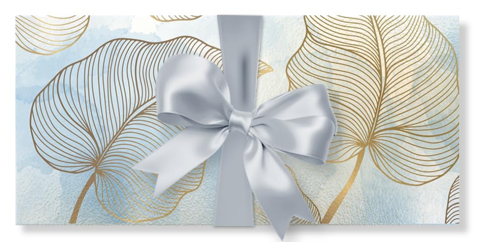 Image of Brown Cloud Customised Exclusive Ribbon Tied Shagun /Money /Gift Envelope /Cover /Lifafa for Gift /Festival with Personalized Text Message /Name (SE RIB 020)(Pack of 20)