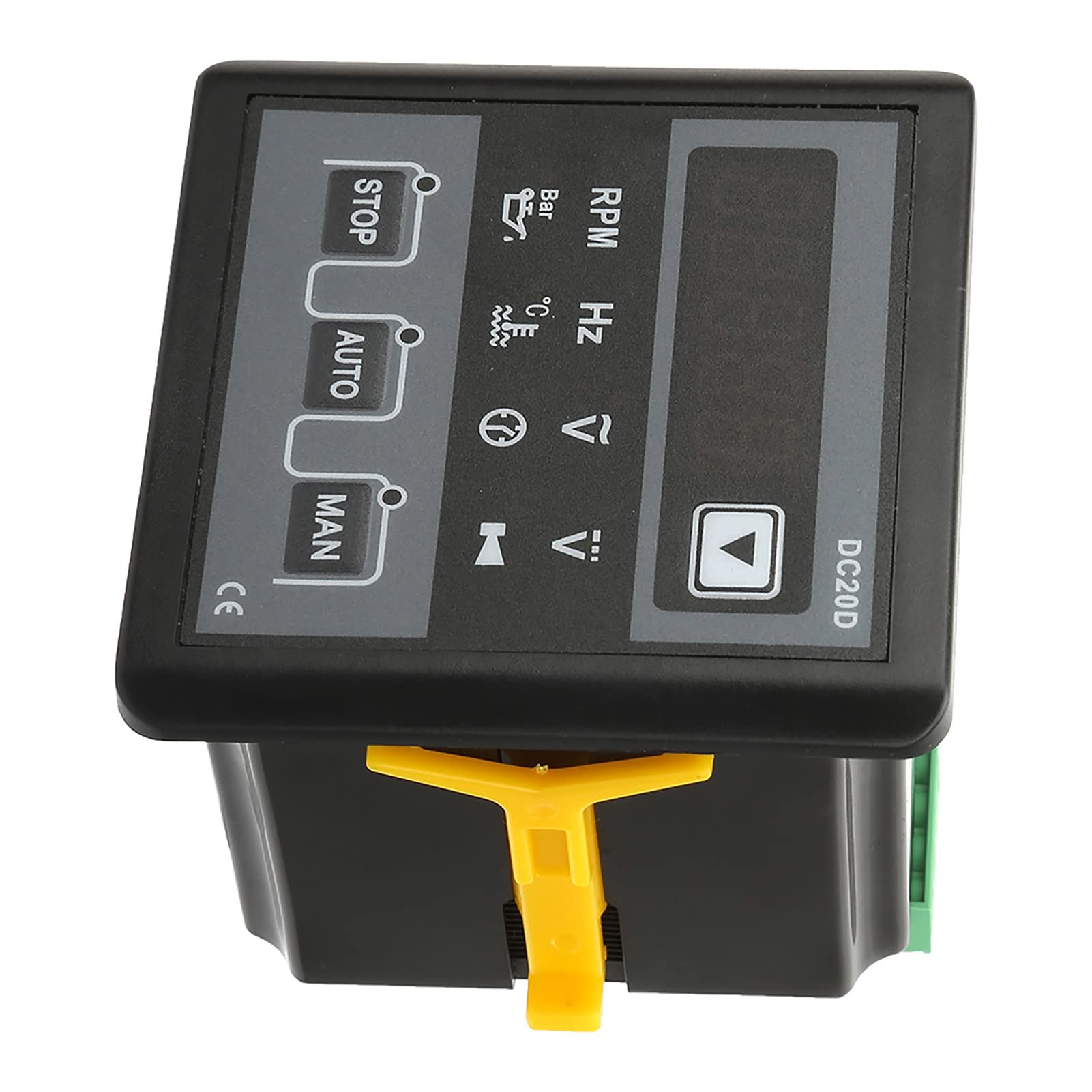 DC20D Controlador de Grupo ElectróGeno PequeñO, Grupo ElectróGeno Refrigerado Por Aire MóDulo De Control AutomáTico para Generador Diesel