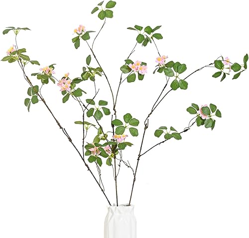 3 ramas artificiales de imitación para jarrón, cocina, mesa de oficina, granja, caja de ventana, plantas artificiales para tienda, jardín, oficina,
