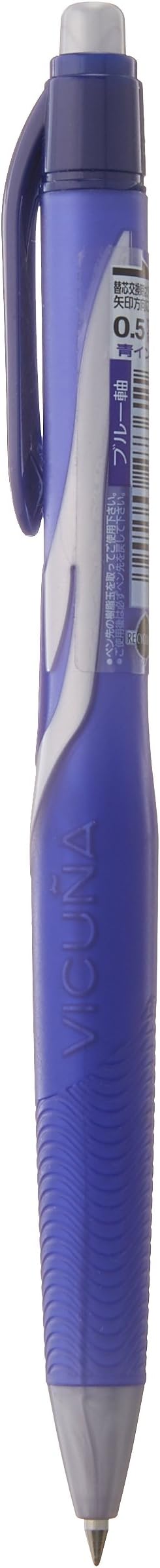 Pentel Ballpoint Pen Vicuna, Extra Fine, Blue Ink/Body (BX155C-C)