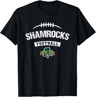 Westfield Shamrocks Logo Football Distressed HS T-Shirt