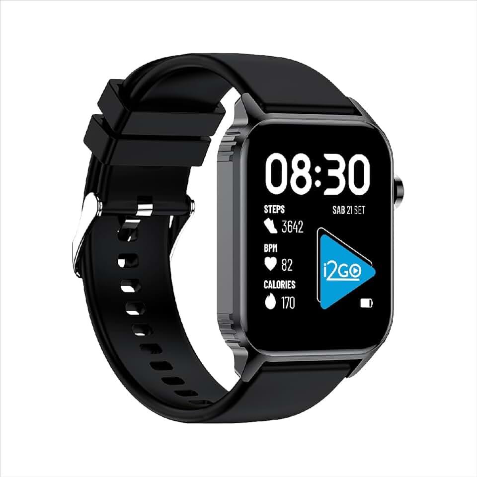 i2GO, Smartwatch Track S200, 7 dias de bateria, Proteção IP67, 36 funções