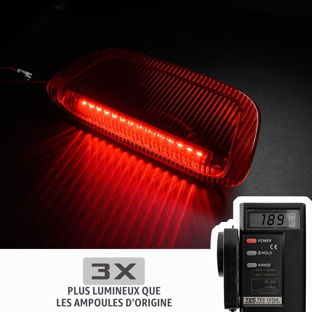 LED Rouge Troisième Feu Stop pour Nissan Juke F15 2011-2019 Centre Arrière Haut Montage #26590-1KA0A
