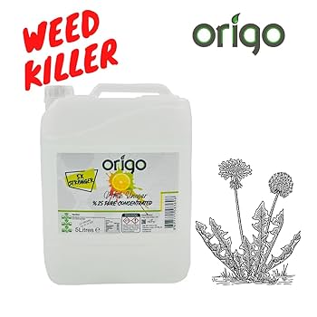 JOVS High-Strength White Vinegar | 20% Acidity | 4x 5L | 4x Stronger Than Regular Vinegar | Natural Weed Killer, Tough Stain Remover, Cleaning & Gardening Essential | Hospital- Food Grade 20L