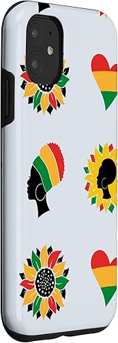 Miniatura 9 de Funda con patrón de orgullo africano para iPhone 13 Pro del mes de la historia negra