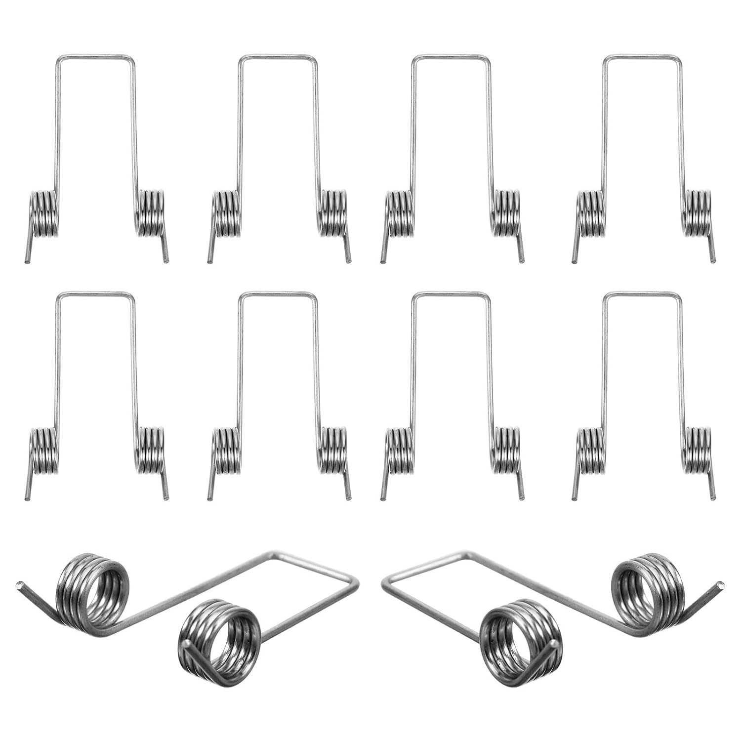 6pcs Small Torsional Springs Replacement for Trash Can Lid Can Lid Torsion Springs Repair Parts