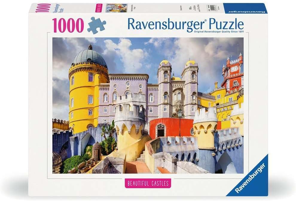 Ravensburger Puzzles 1000 Pieces National Palace of Punishment, Portugal - Jigsaw Puzzle Adults +14 Years Old, 70 x 50 cm, Puzzle for Adults, Castles Collection, Gift Ideas