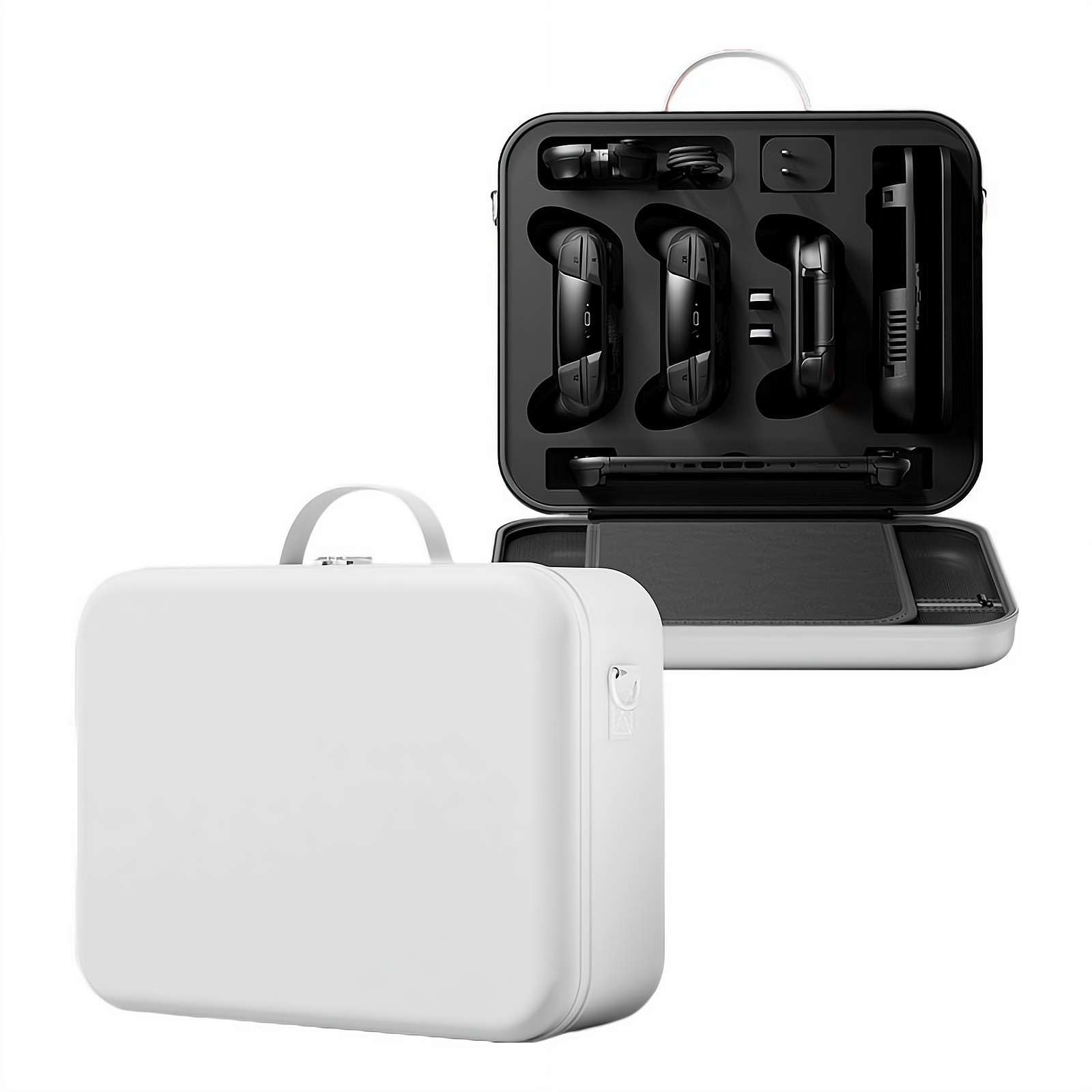 Carrying Case for 2025 Switch 2 Console, EVA Waterproof Travel Case, Protective Hard Shell Portable Cases Pouch for Switch 2 Console Accessories