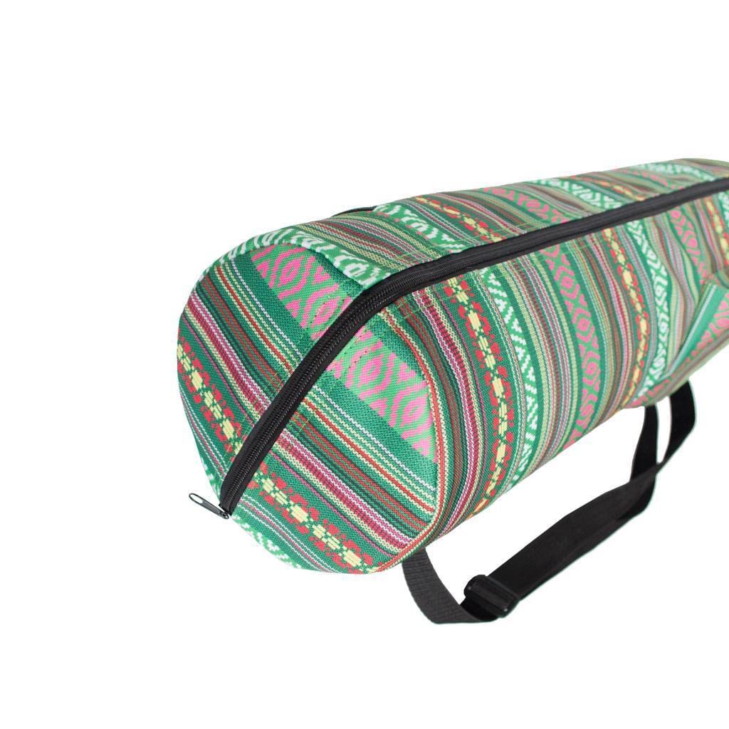 Torba na matę do jogi regulowany pasek na ramię z zamkiem błyskawicznym | materiał Oxford | mata do jogi z brudu, wody | łatwe przenoszenie i przechowywanie | 69 x 20 cm | torba na