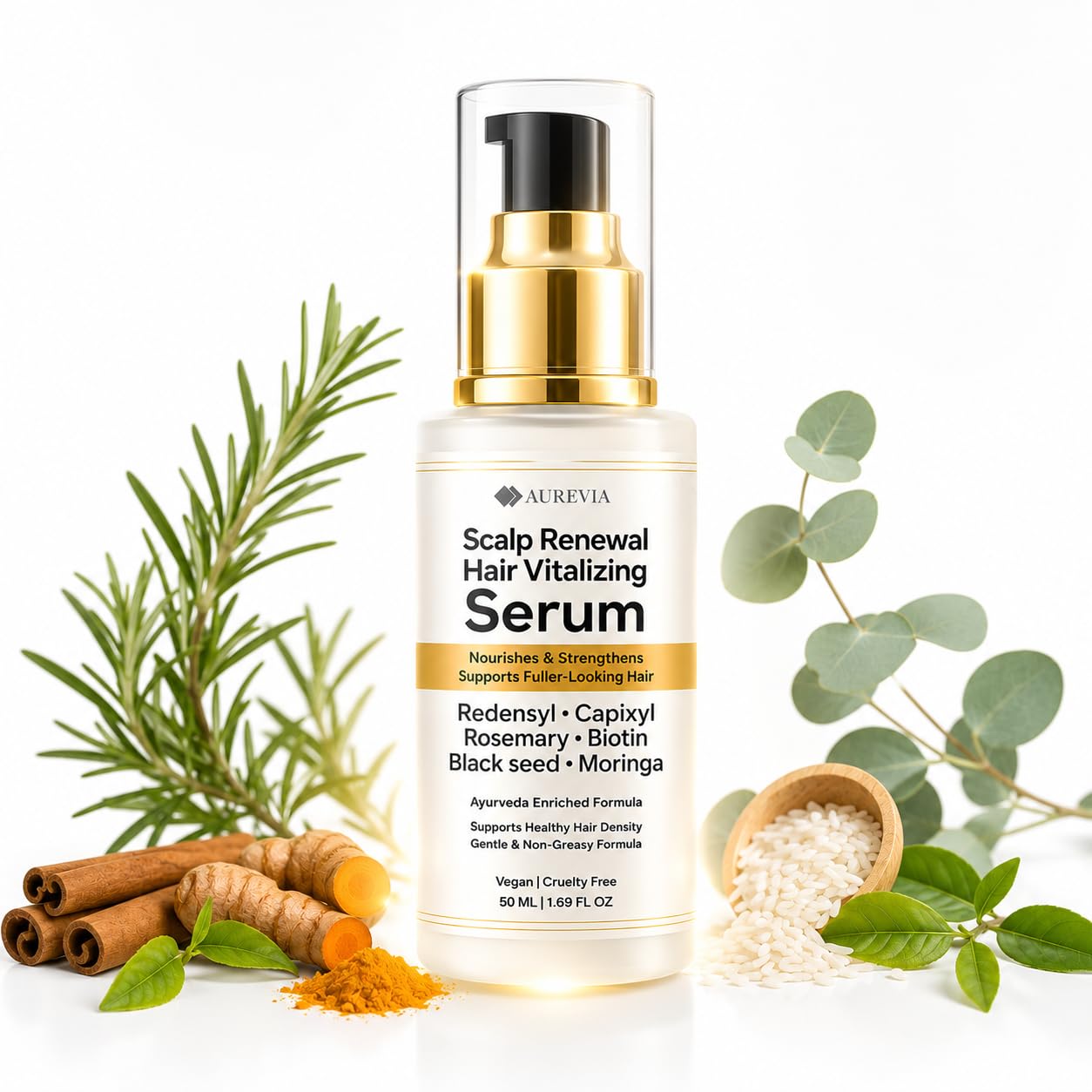 Hair Growth Serum - Redensyl & Biotin for Thinning Hair