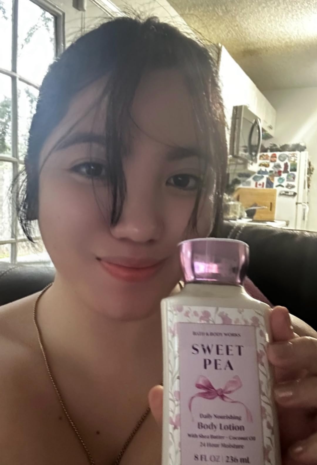 Bath & Body Works Sweet Pea Body Lotion Signature Collection 8 oz