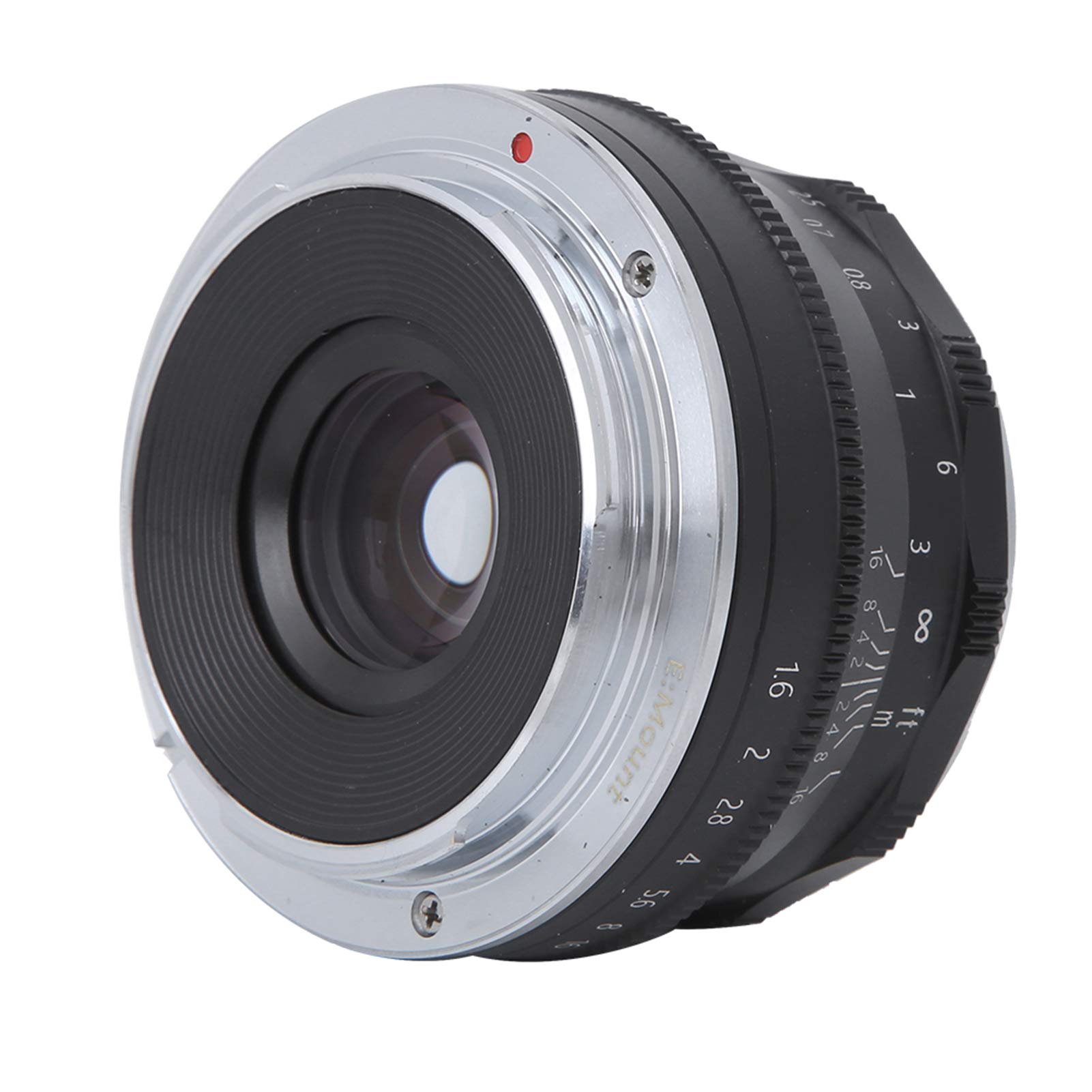 Objectif 35mm F1.8, Objectif Mise au Point Manuelle Demi-Cadre à Grande Ouverture pour Z7 Z6 Z50 Appareil Photo à Monture Z (Noir)