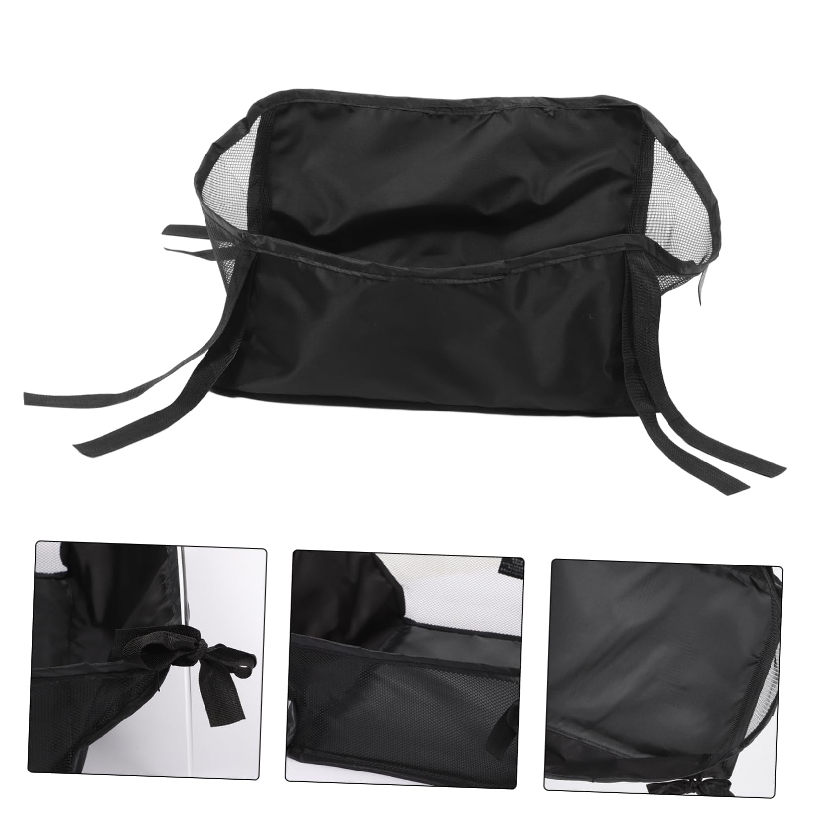 HANABASS 4 Pièces de Rangement pour Poussette Oxford Panier de Stockage pour Sous Poussette Organisateur Pratique et Portable
