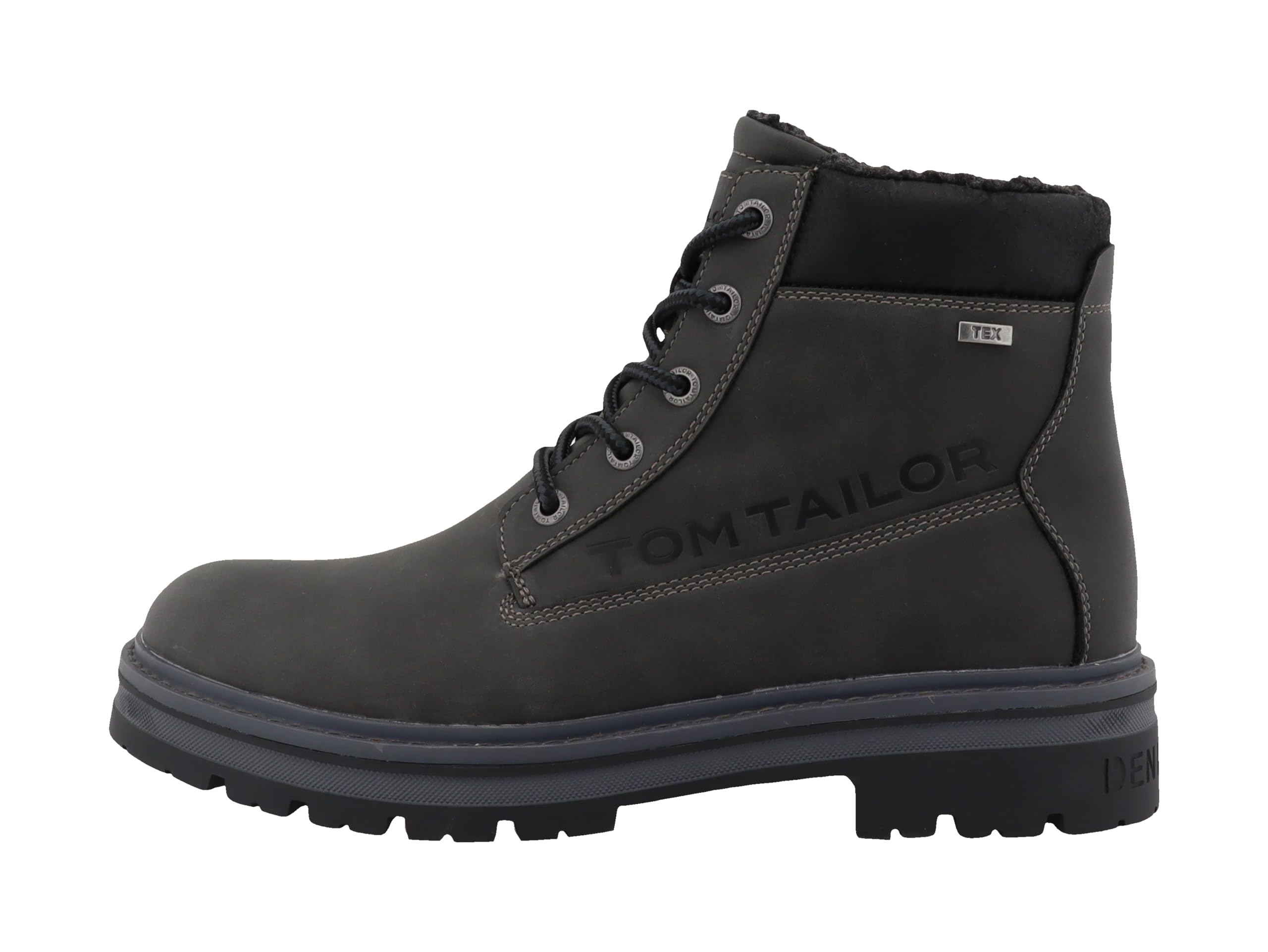 TOM TAILOR Men's 4280510005 Fashion Boots, coal, 9 UK
