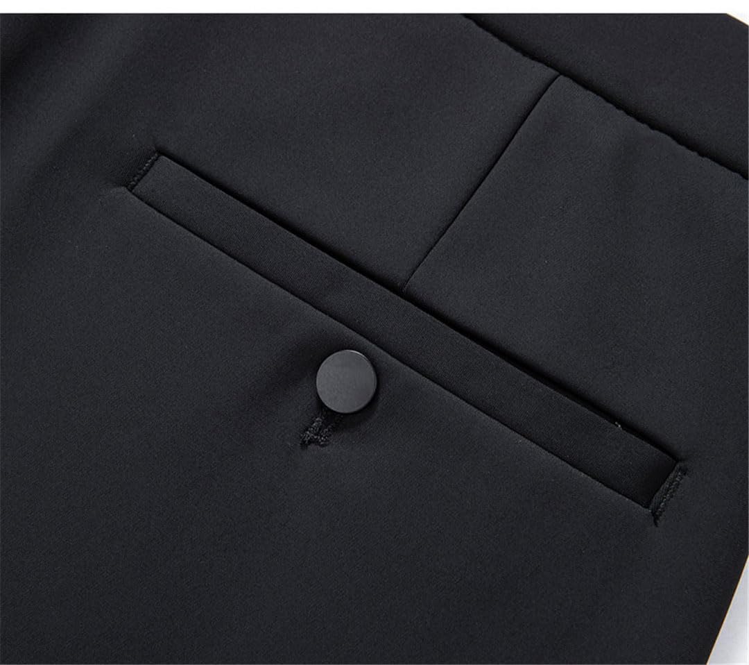Vogrtcc Pantaloni Casual da Uomo Pantaloni Dritti Larghi