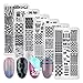 DANNEASY 6Pcs Nail Plate Stamping Set 1Nail Stamper 1Scraper 1Storage Bag Geometry Stripe Butterfly Design Nail Template Image Plate Manicure Stamp Kit