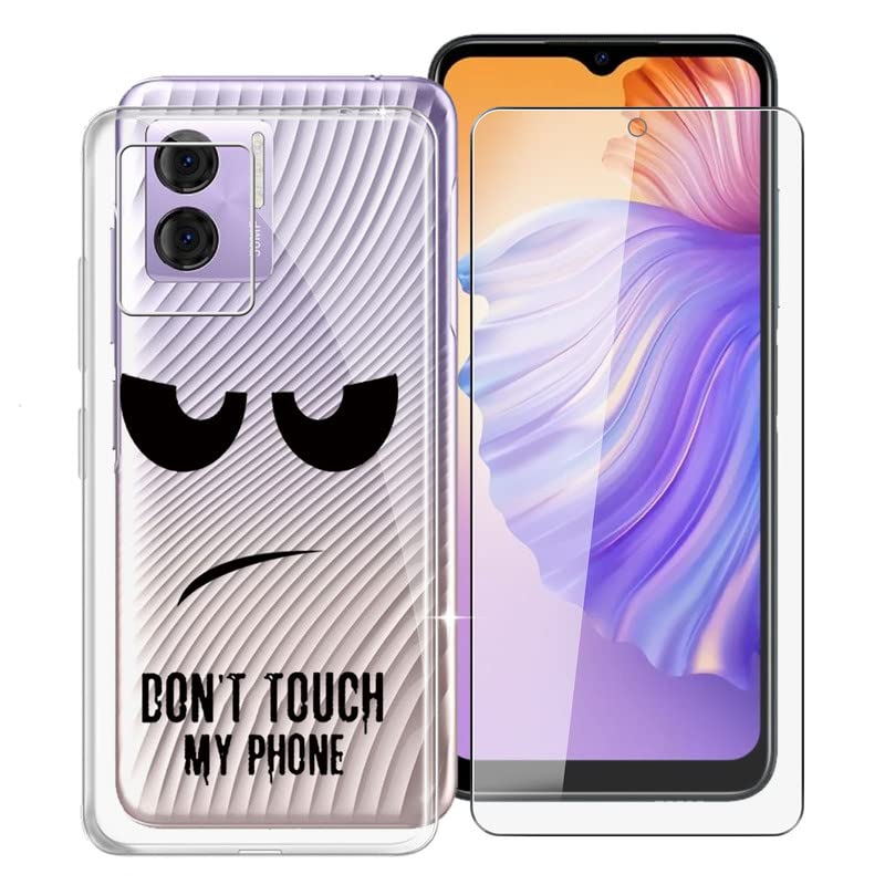 Coque pour Dooge e N55 Pro/Dooge e N55 + 3 Pack HD Verre Trempé, Phone