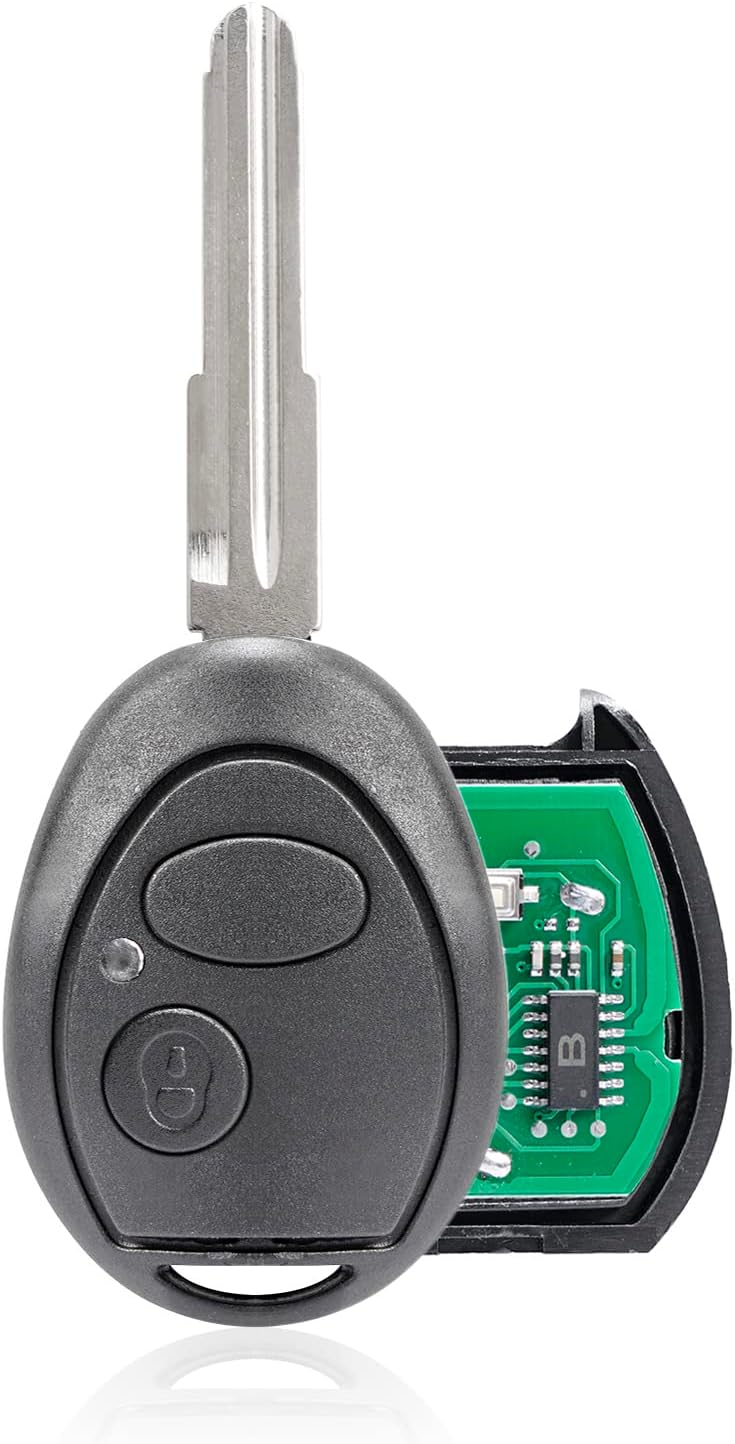 Emote Key per Xsara Picasso, Berlingo Van Key 55 Plate 2 Buttons Car Remote Key Fob 433Mhz per Saxo Picasso Xsara Berlingo