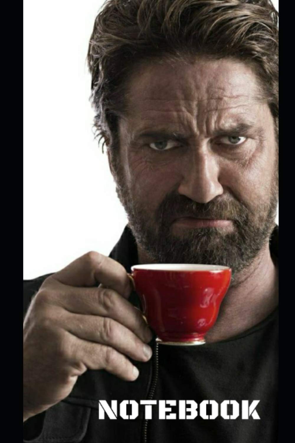 Gerard Butler Notebook: Great Notebook for School or as a Diary Lined With More than 100 Pages. Notebook that can serve as a Planner