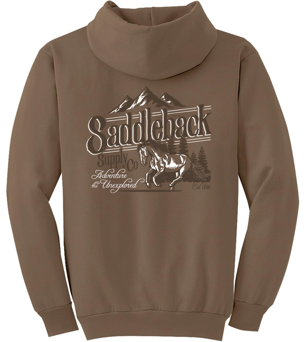 Saddleback Supply Men's Western Spirit Logo Pullover Hoodies
