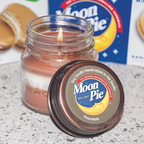 Candle Cottage MP102 Chocolate MoonPie Candle Cover