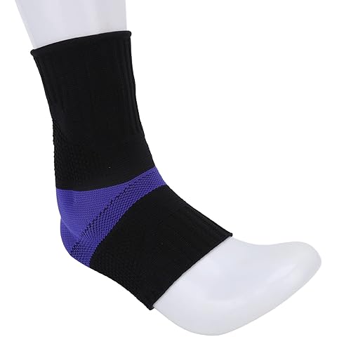 Miniatura 9 de ANGGREK Tobillera de punto, tobillera de soporte para el tobillo, almohadilla de tobillo, estabilizador de pies para protección y corrección de pies
