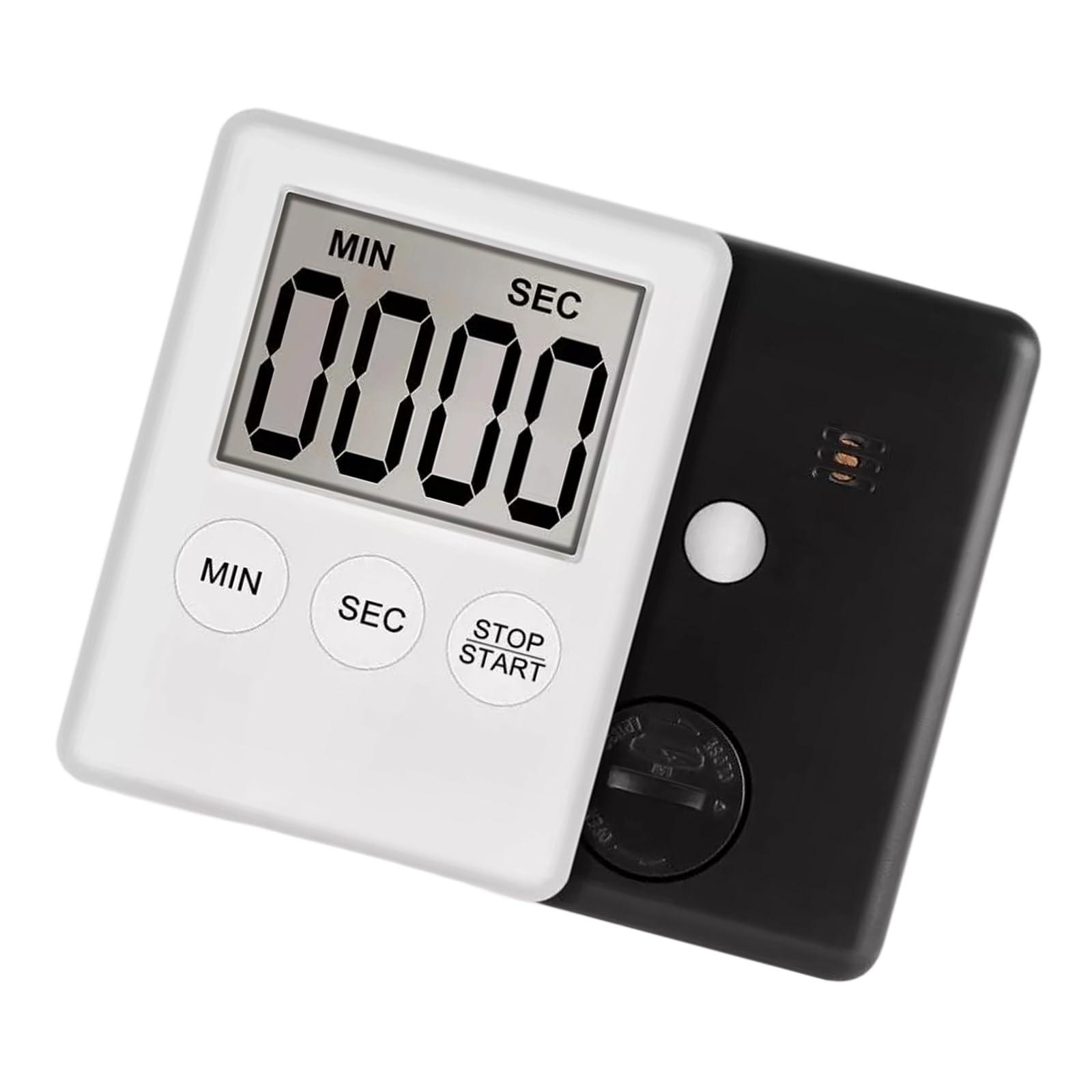 Thin Outline Attractive Electronic Clock LCD Display Compact Plan for Cooking Fitness Accuracy Timing Multiple Function Attractive Clock