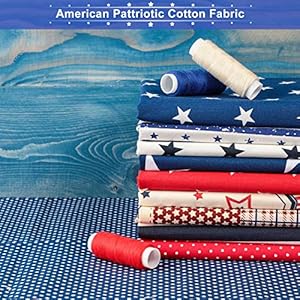 Tatuo 12 Pcs Patriotic Fat Quarters 15.7 x 19.6 Inch Stars and Stripes Fabric Independence Memorial Day 4th of July American Flag Print Quilting Fabric Bundles for DIY Jeans Sewing Patchwork Material Tatuo 12 Pcs Patriotic Fat Quarters 157 x 196 Inch Stars and Stripes Fabric Independence Memorial Day 4th of July American Flag Print Quilting Fabric Bundles for DIY Jeans Sewing Patchwork Material
