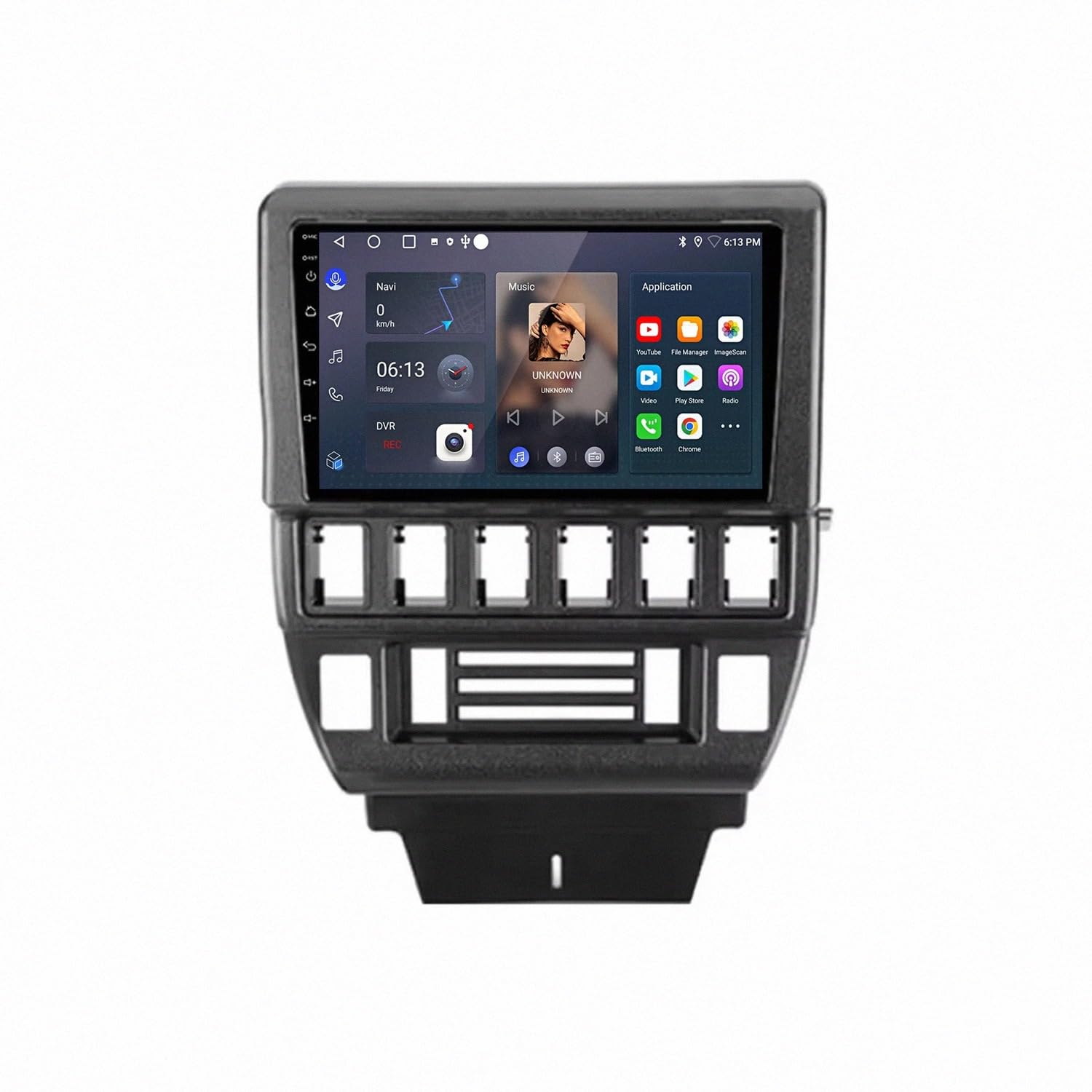 Radio Android Auto con GPS para Kia Carens Rondo 2007-2011 y Mirror Link 8