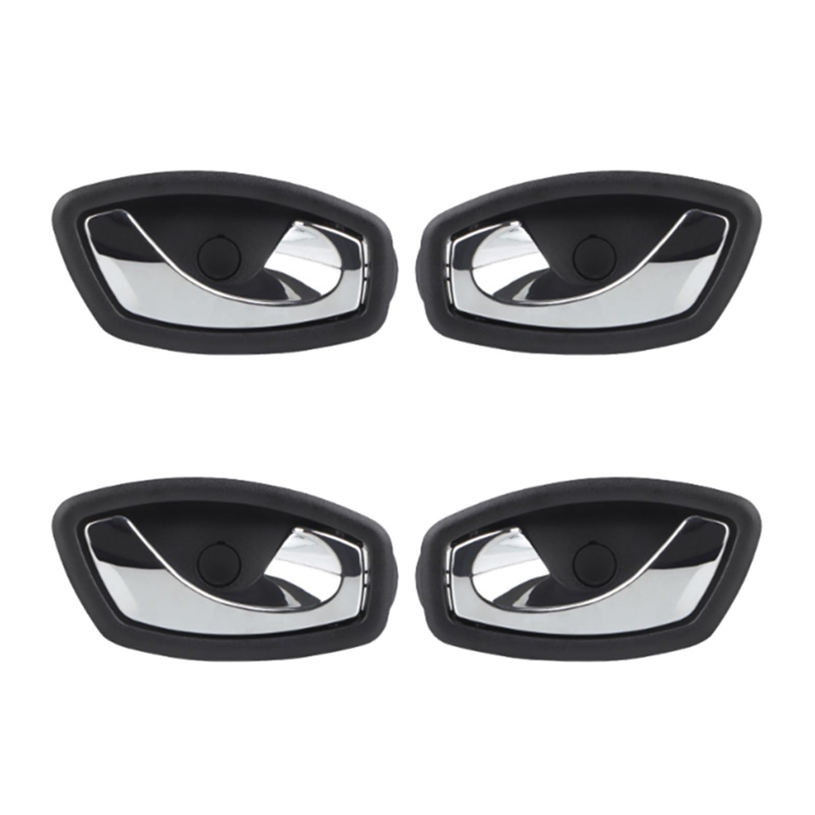 Jeviuwi 2Pair Car Inner Door Handle Replacement For Fluence For Scenic For Megane Iii 2008-2016 For Clio Iv 2012-2021 Inner Door Handle 806710001R 826720001R(2Pair)