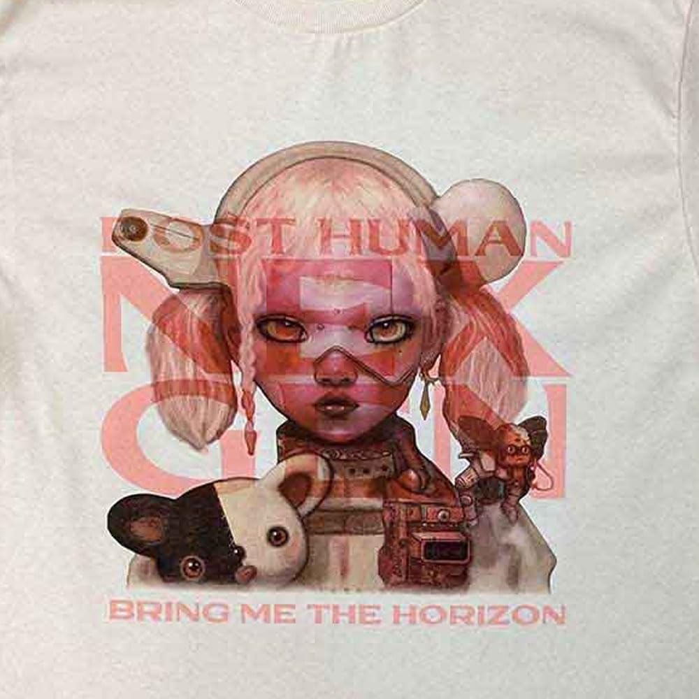 Bring Me The Horizon T Shirt Imprint Nex Gen Nouveau Officiel Unisex Natural