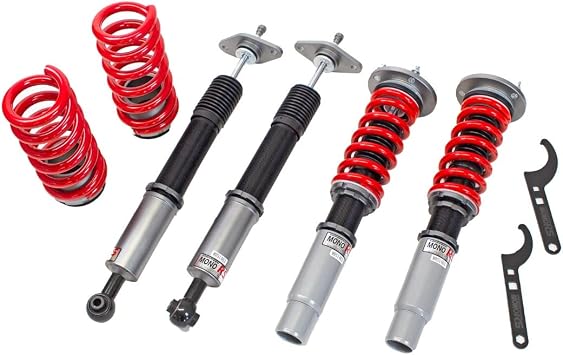 Godspeed MRS1463-D MonoRS Coilover Suspension Lowering Kit, 32 Damping Adjustment, Ride Height Adjustable, compatible with Dodge Charger AWD LD 2011-22